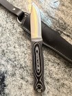 William Rodgers - I Cut My way - Bushcraft Knife - Micarta Handles - England — photo 2