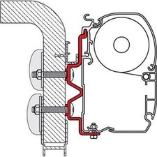 Fiamma 300cm Adapter Bracket Hymer Camp For F45 F70 Awning Mounting Motorhome