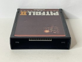 Pitfall II 2 Lost Caverns (Atari 2600, 1984) Authentic Cart Only Cleaned Tested