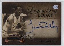 2007 Press Pass Legends Legendary Legacy 47/50 James Worthy #LL-JW Auto HOF 0r4