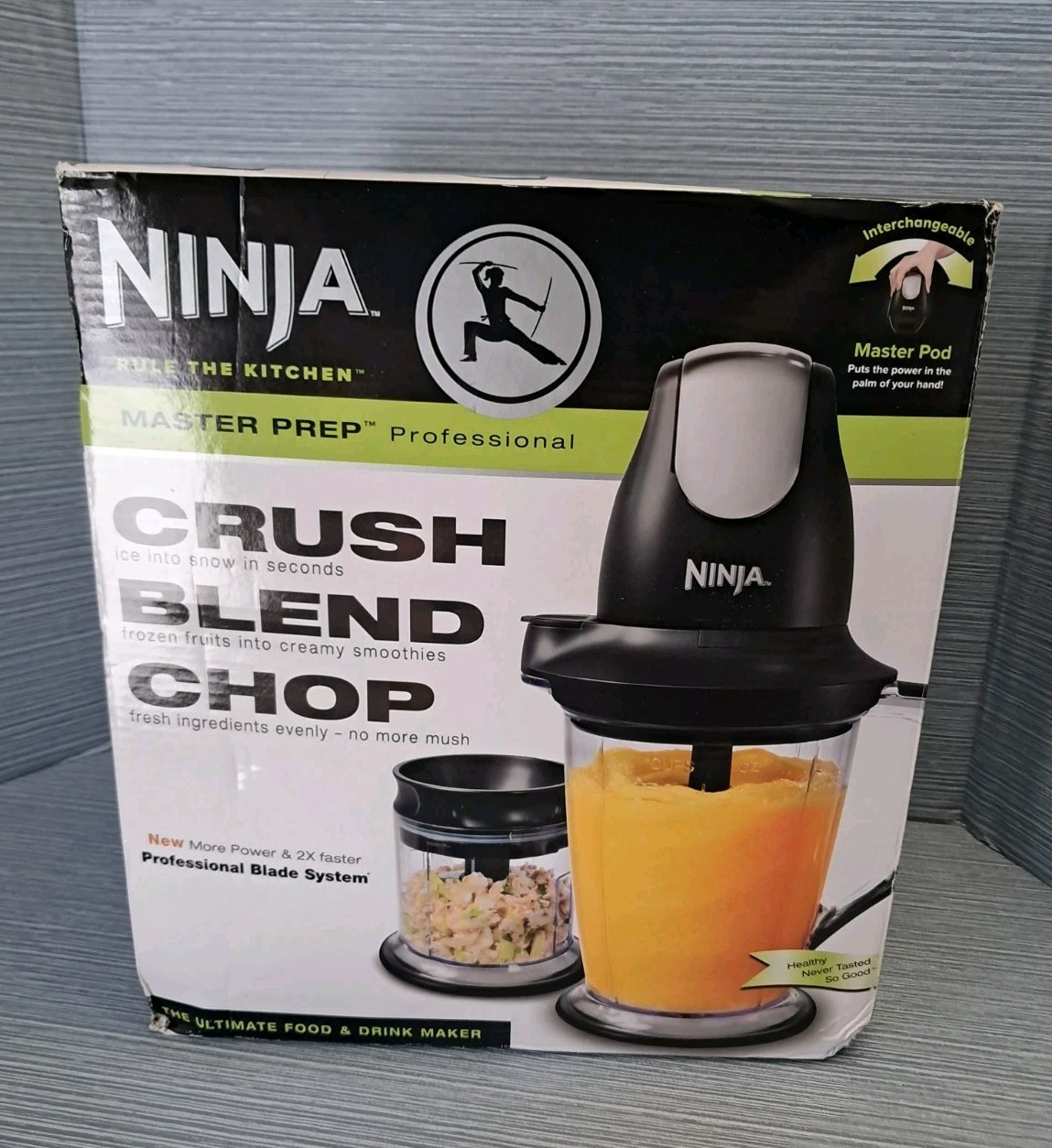Ninja Master Prep Professional Set Crush Blend Chop QB1000 N