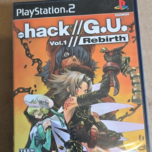 BANDAI NAMCO Games .hack G.U. Vol. 1 Rebirth Sony PlayStation 2 Manual Included