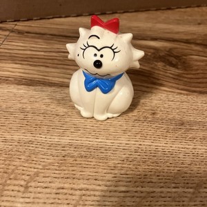 Rare 82 Sonja Heathcliff Kitty Cat Girlfriend Friction Powered Plastic Toy Works