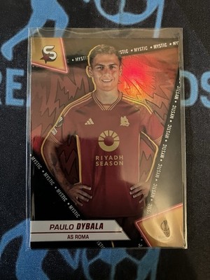 Topps UCL Super Stars 2023/24 Paulo Dybala Mystic Black No.16 As Roma
