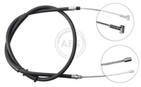 A.B.S. Bremsseil Seilzug Feststellbremse K13346 FüR Peugeot Boxer Jumper Fiat U9