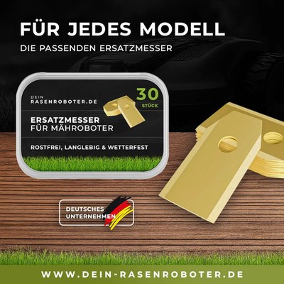 Segway Navimow i105 | i105E Klingen - Messer - Ersatz Titan | Originalgröße