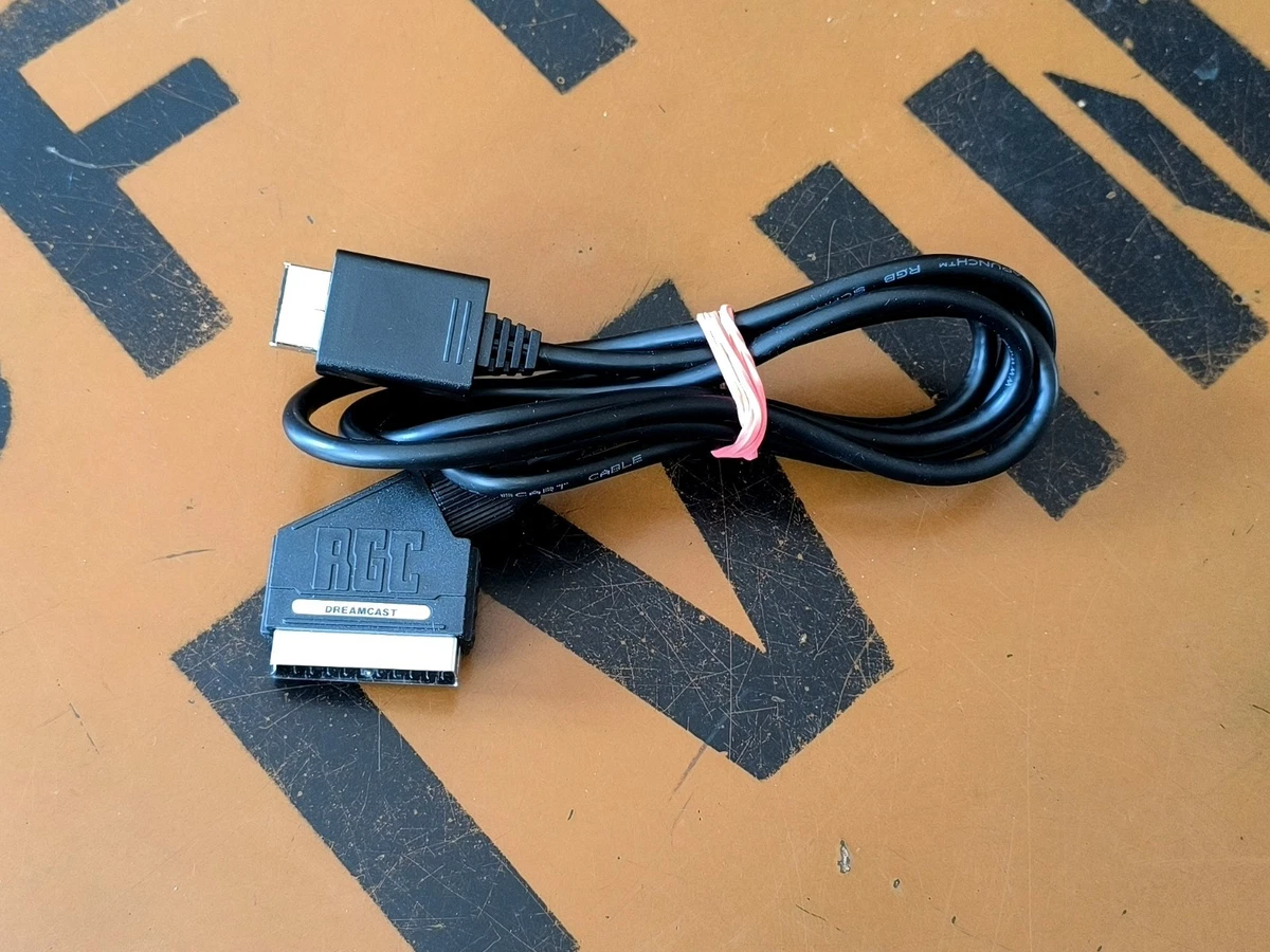 Câble RGB Officiel Sega Dreamcast, Occasion Fonctionnel