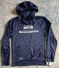 NFL Team Apparel Seattle Seahawks Hoodie Men  s Size Small Blue