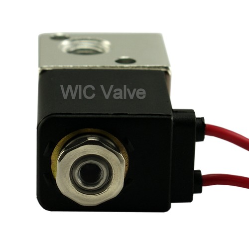 1/8" Inch 3 Way Zero Differential Air Water Electric Solenoid Valve 12V DC - Picture 4 of 5