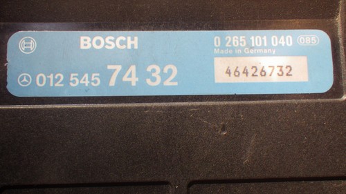 ABS Steuergerät Mercedes W124 - W201 - W202 Teile Nummer 012 545 74 32 - 第 2/2 張圖片