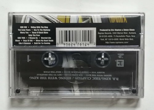 Riding with the King by Eric Clapton B.B.King Rare Malaysia Cassette New Sealed - Picture 2 of 3