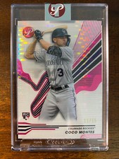 2024 Topps Pristine Coco Montes #11 RC Encased Pristine Pink Refractor /15