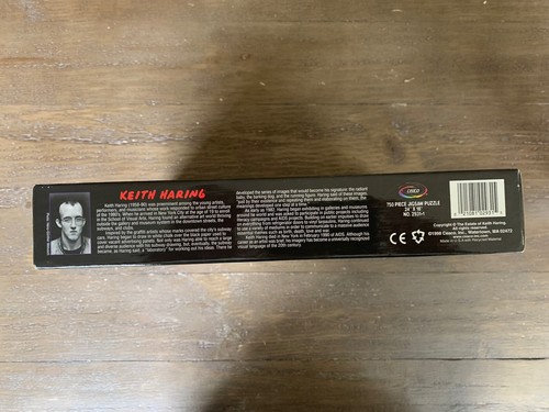 Puzzle 750 pezzi vintage Keith Haring 1983 poster esposizione Ceaco raro!! - Foto 4 di 4