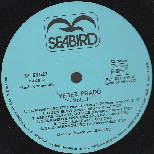 PEREZ PRADO Paso Mambo Cha-cha France 2xLP - Picture 4 of 6