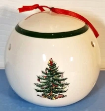 Spode Christmas Tree LED Multicolor Bauble Ornament # 1622531 New