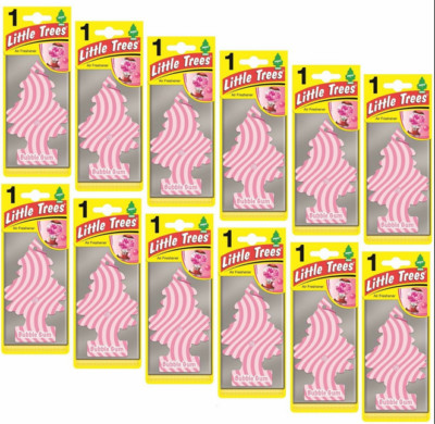 12 x Magic Tree Little Trees Auto Lufterfrischer - Bubble Gum