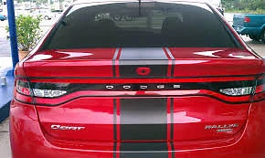 Se adapta a Dodge DART AVENGERS 10" Carreras Vinilo Rayas Gráfico Calcomanía Adhesiva 20 PIES Foto 2 de 4