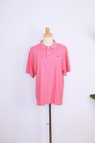 Polo Hombre Lacoste Rosa Salmón Talla (6/XL)