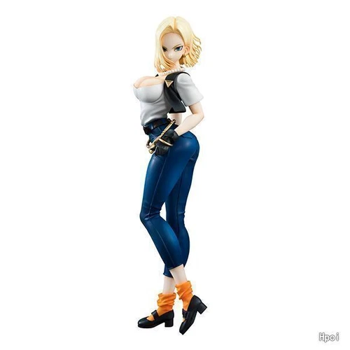 Dragon Ball Gals Android No.18 Ver.II Megahouse Figura de Acción Estatua En Caja Regalo