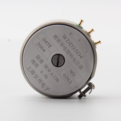 1PC WDD35D-4 1K 2K 5K 10K 0.5% 18mm Precision conductive plastic potentiometer 