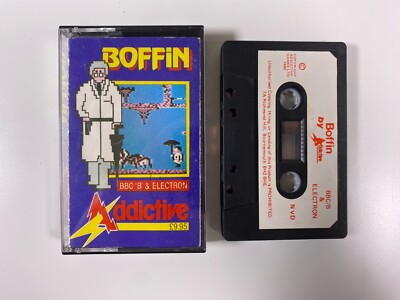 Boffin - BBC & Electron - Kassette - GC - selten - komplett