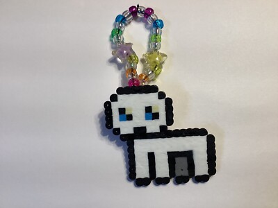 Kandi Single Bracelet W/ TBH Creature Perler Bead EDM PLUR