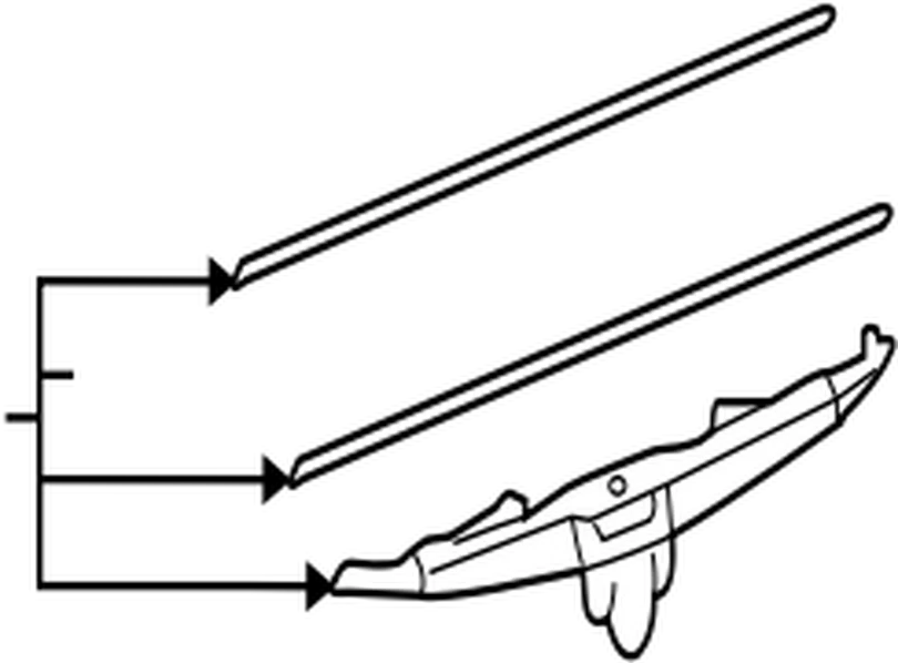 85242-35040 Toyota Blade, rr wiper 8524235040, New Genuine OEM Part - Image 3 of 3