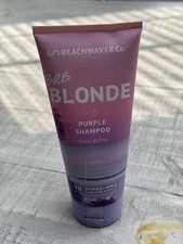 The Beachwaver Co. Brb Blonde Purple Shampoo 6 Fl Oz New