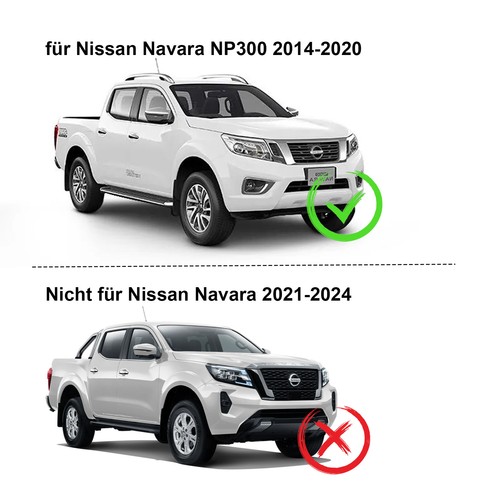 Tapa capó ventilación Nissan Navara NP300 2014-2020 negro mate - Imagen 9 de 10
