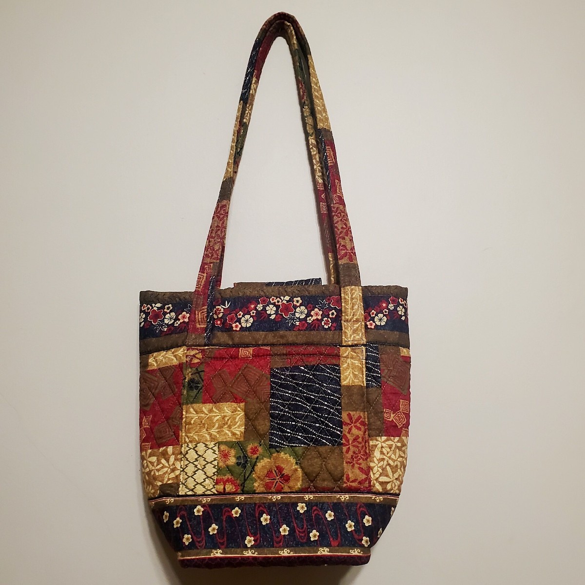 Elizabeth Austen Quilted Shoulder Tote Bag. View 3
