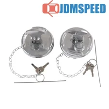 2 pcs Replacement 600212 Lever Style Locking Fuel Cap 4" For Peterbilt
