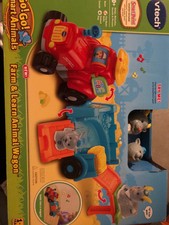 vtech toot toot animals farm playset