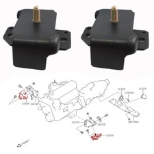 Supports moteur avant pour Nissan Patrol Y61 2.8 TD, 2.8 TDiC