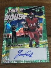 JEROME FORD 2022 Leaf Valiant Take It to the House Green Auto /30 - Browns RC