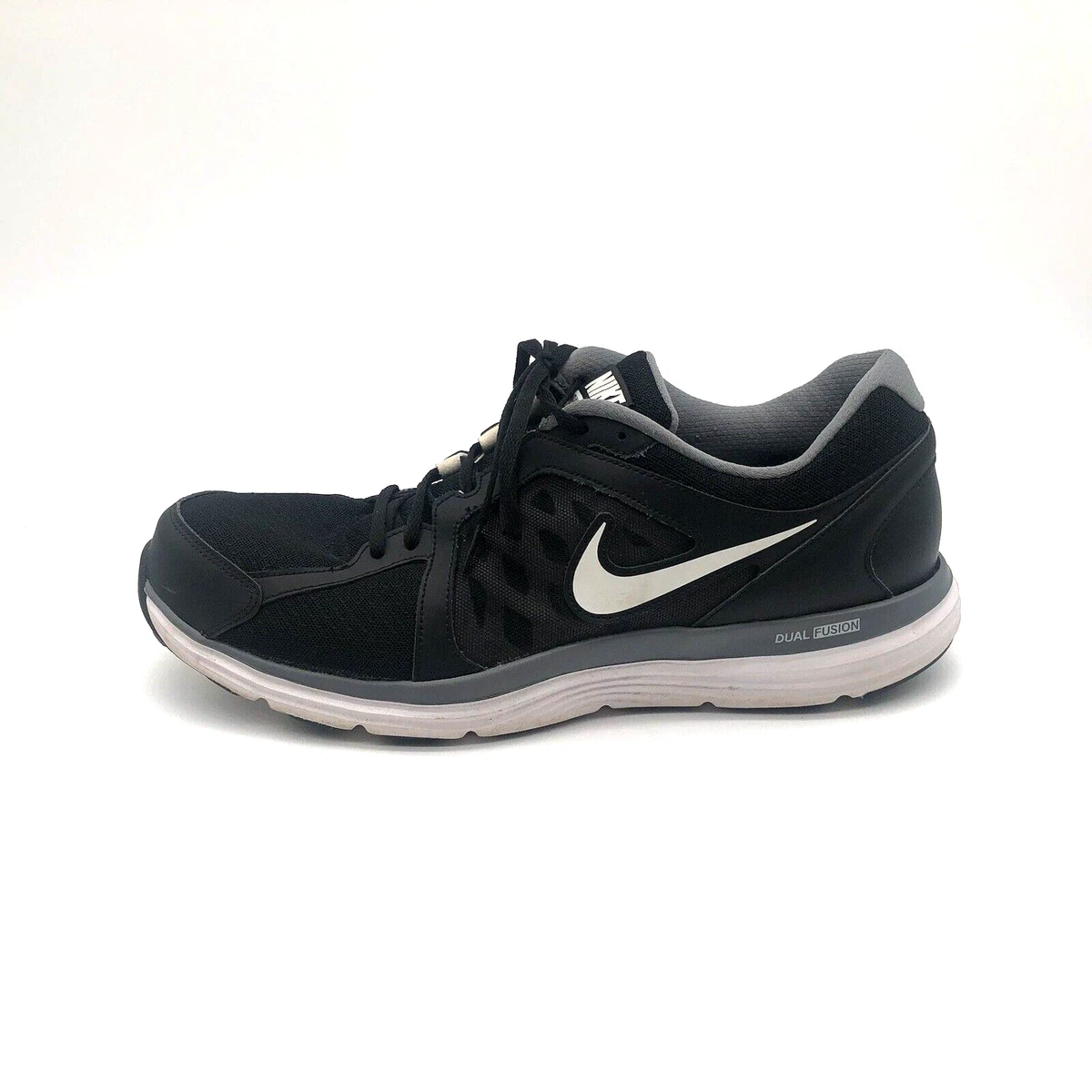 Chaussures de course homme Nike Dual Fusion ST3 657500 001 lacets haut bas tai