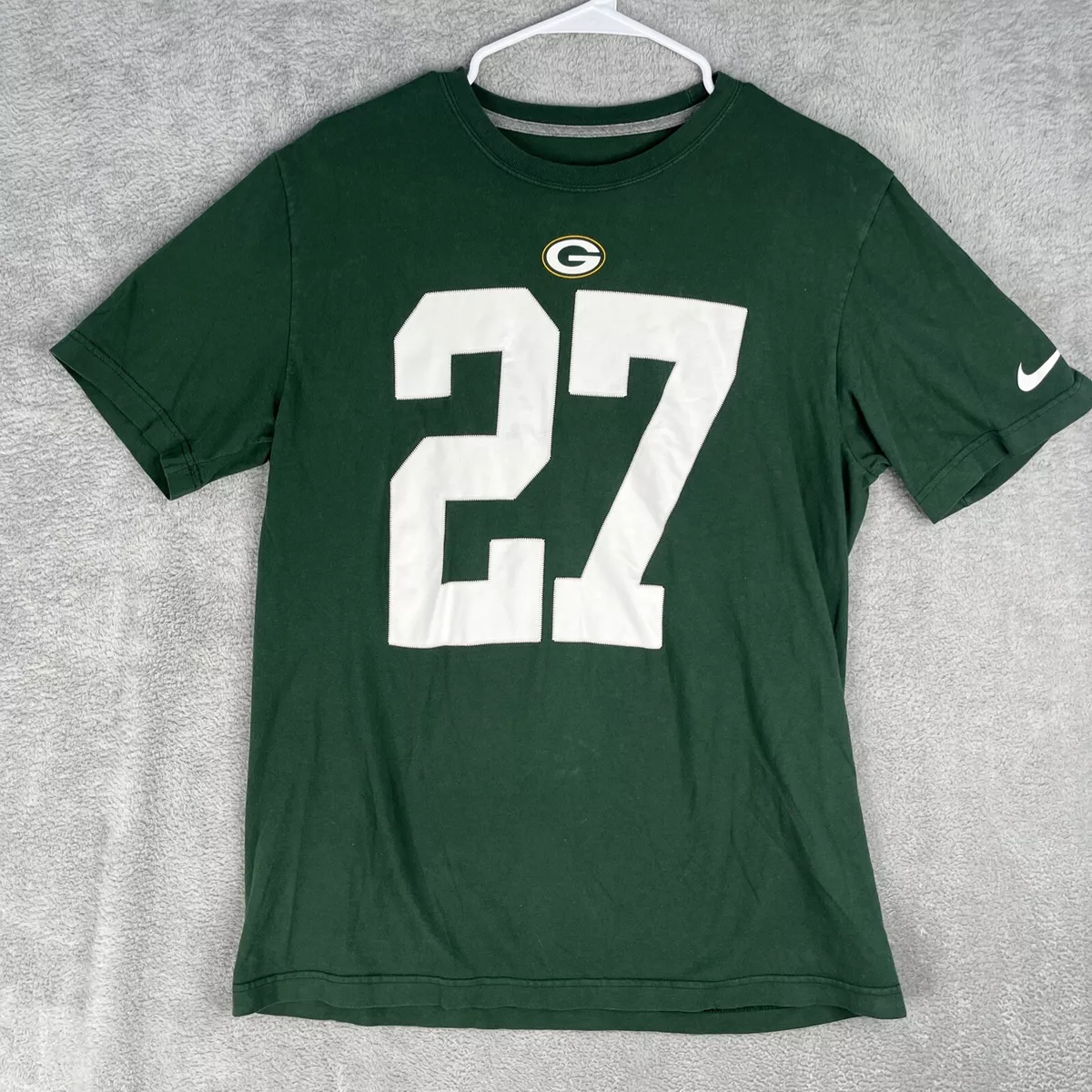Nike Eddie Lacy Green Bay Packers Shirt Size Medium M Short Sleeve