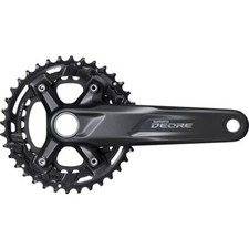 Image of Shimano Deore FC-M5100 chainset; 11-speed; 48.8 mm chainline; 36/26T; 170 mm