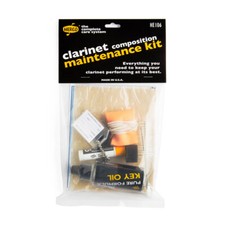 Herco HE106 Clarinet Composition Maintenance Kit  Chamois, Brush, Cork Grease