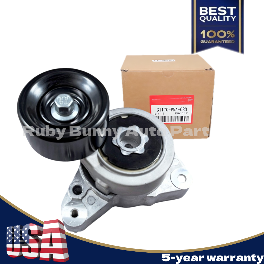 Genuine Honda Acura CR-V Accord TSX Auto Belt Tensioner Assembly 31170-PNA-023