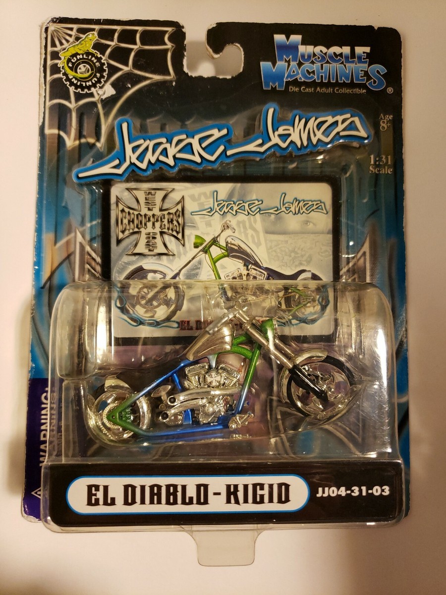 Muscle Machines Jesse James El Diablo-Rigid JJ04-31-03 - NIB | eBay
