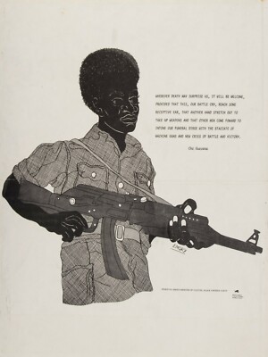 Black Panther Party - Emory- NEW METAL SIGN: Che Guevara - Wherever Death May...