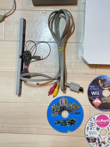 VERPACKTE NINTENDO Wii Konsole JAPAN NTSC-J Set 7 Spiele - Bild 3 von 10