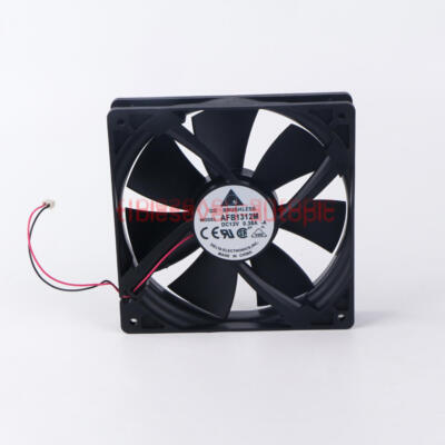 For 13525 Delta AFB1312M 135mm Case axial Cooling Fan DC 12V 0.38A 2Wie