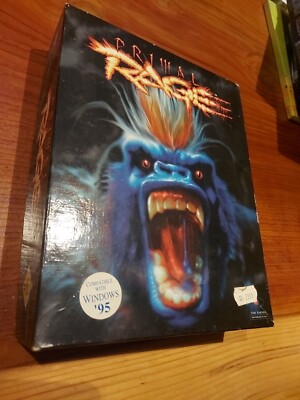 Primal Rage PC CD-ROM und Box 