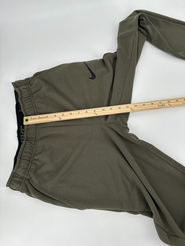 Nike Dry Pants Mens Small Olive Dri-FIT Standard Issue Jogger Retro 860369-325 - Picture 4 of 17