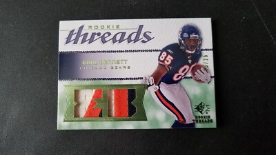 Earl Bennett RC 2008 Upper Deck SP Rookie Threads 13/25 Bears Vanderbilt Browns