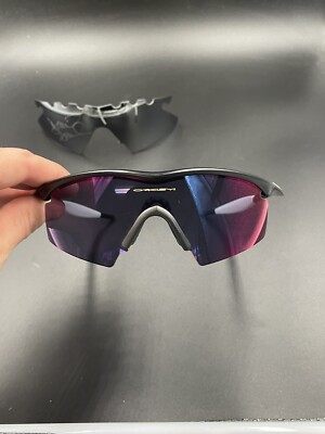 Oakley Pro M Frame Matte Black w/Strike + Red Iridium Lenses