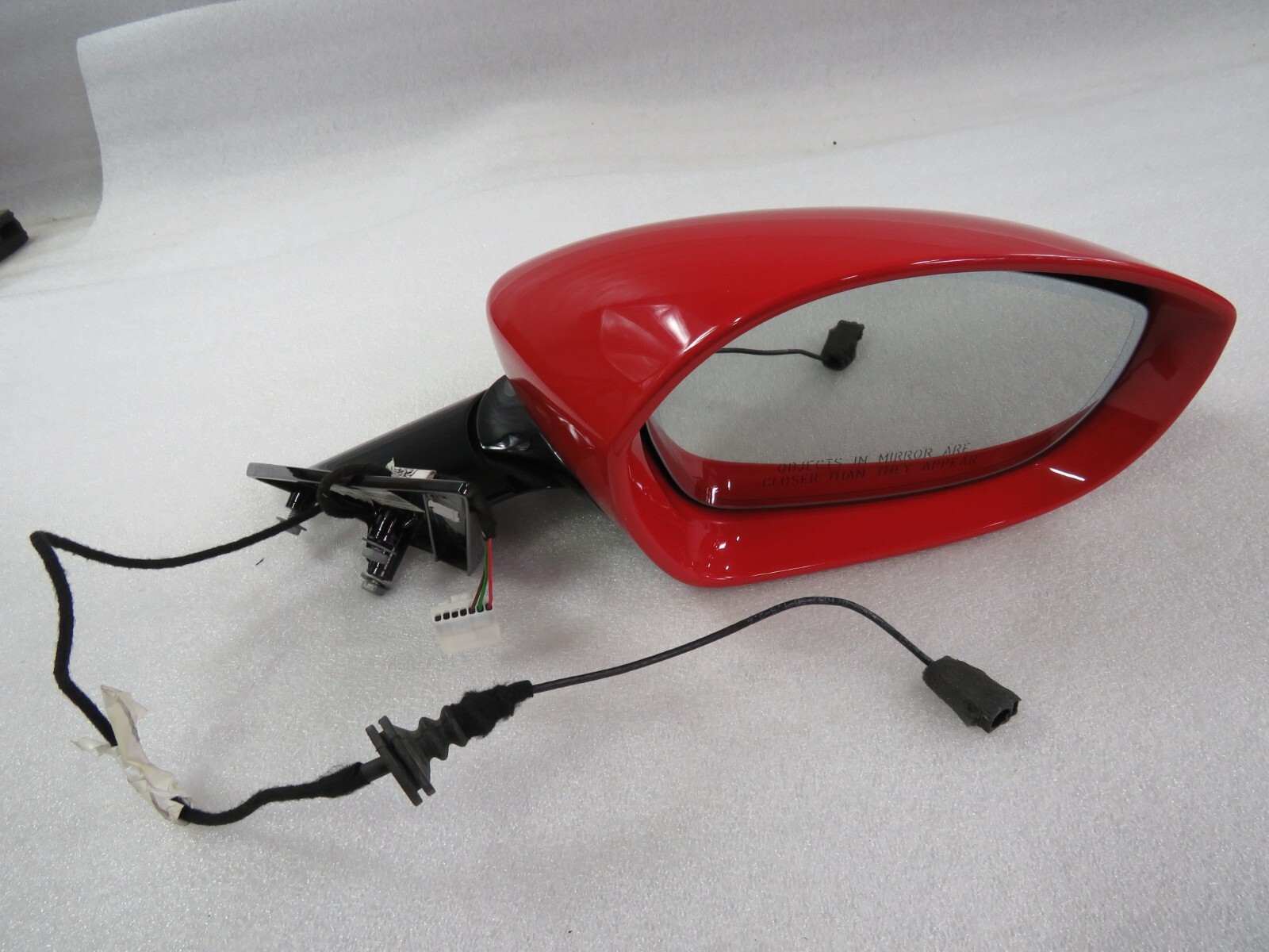 Ferrari Portofino, RH, Right, Side View Mirror, Red, Scuffed, Used, P/N 893546