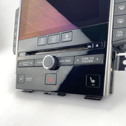 2015-2019 Infiniti Q50 Q60 Radio AC Heater Climate Controls Display Screen OEM - Picture 2 of 12