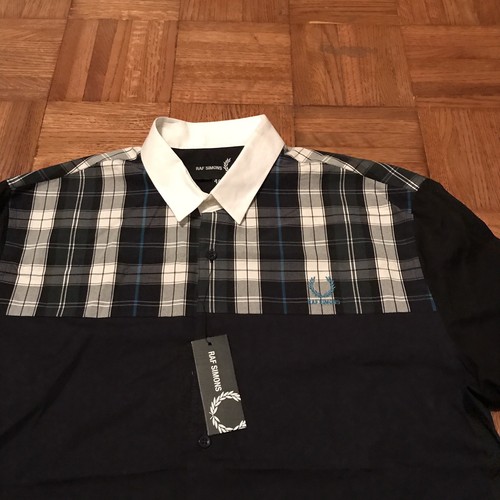 Fred Perry x Raf Simons a cuadros botones - Imagen 2 de 4